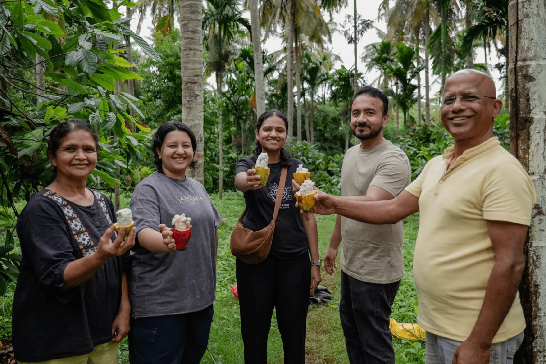 Cocoa farm orientation