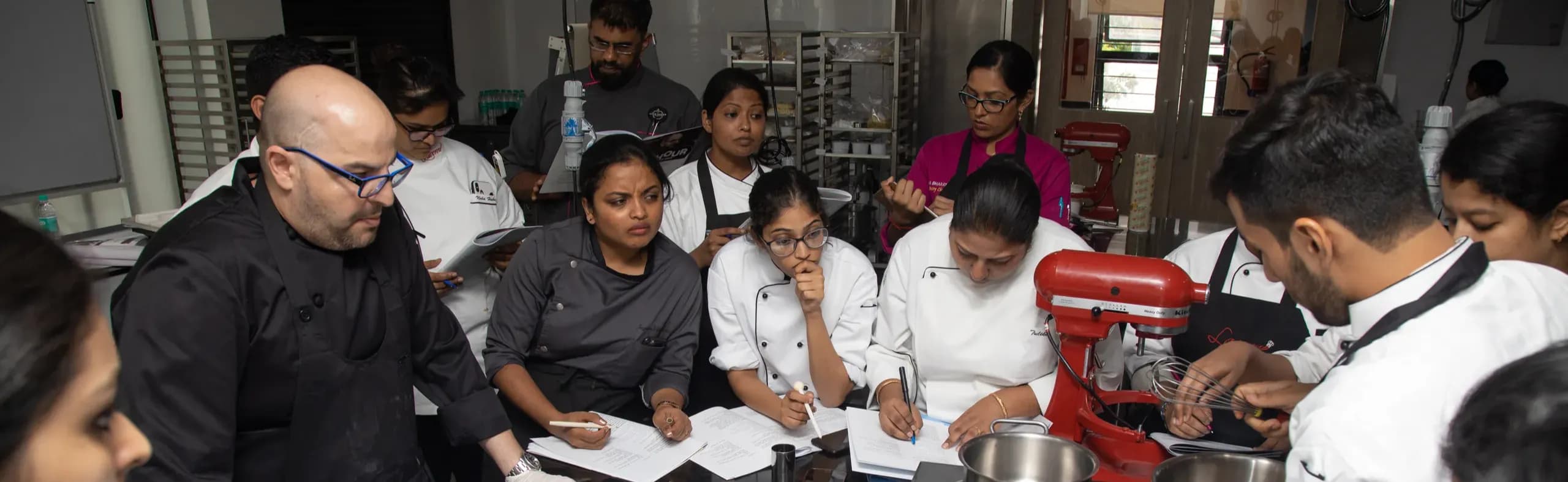 Guest chef masterclass at Lavonne Academy
