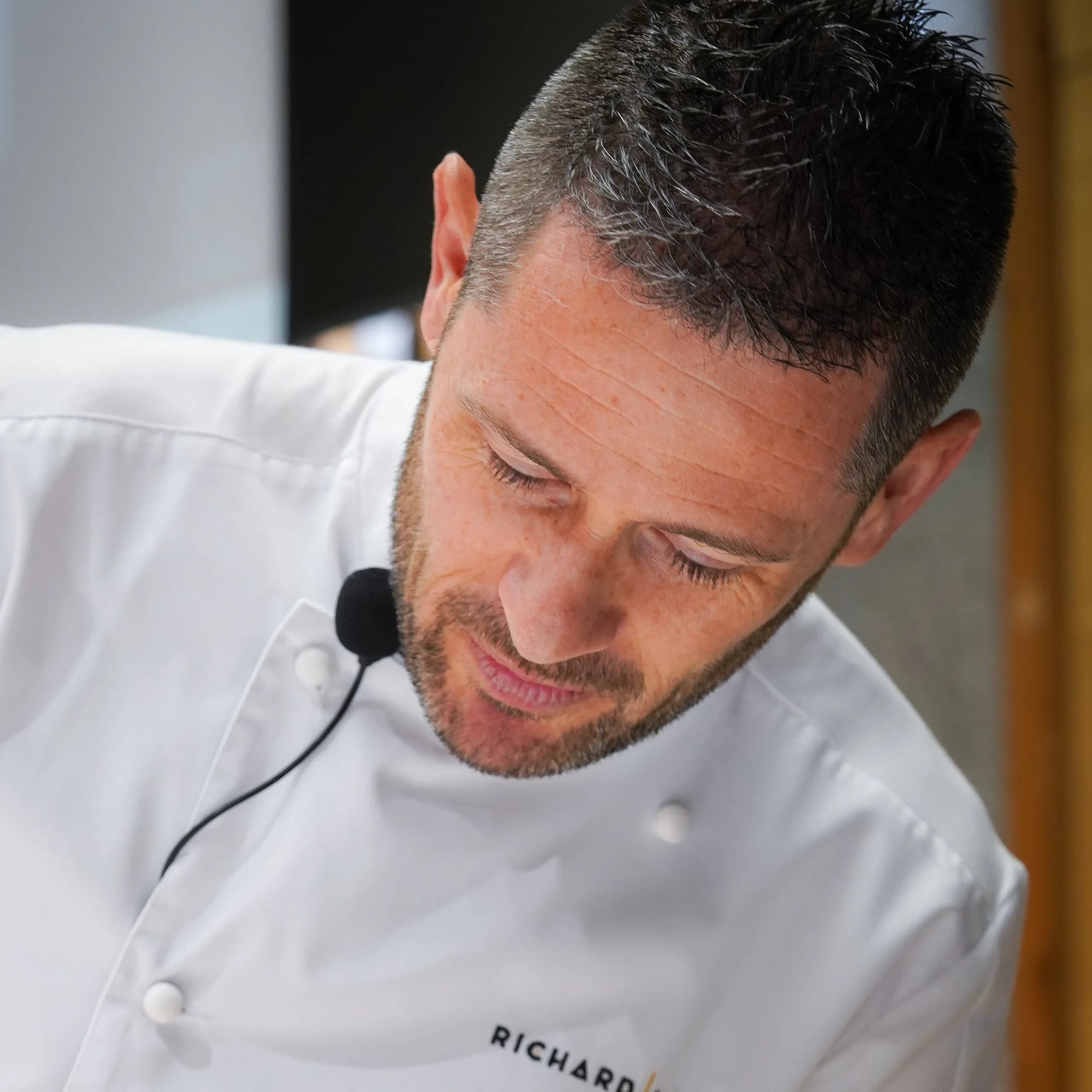 Richard Hawke, guest chef at Lavonne Academy