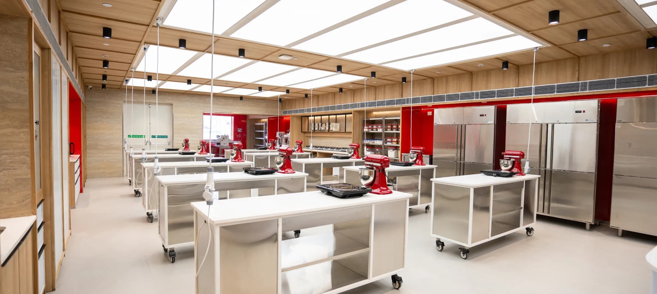 Lavonne Academy campus kitchen and baking labs
